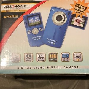 Digital video and still camera